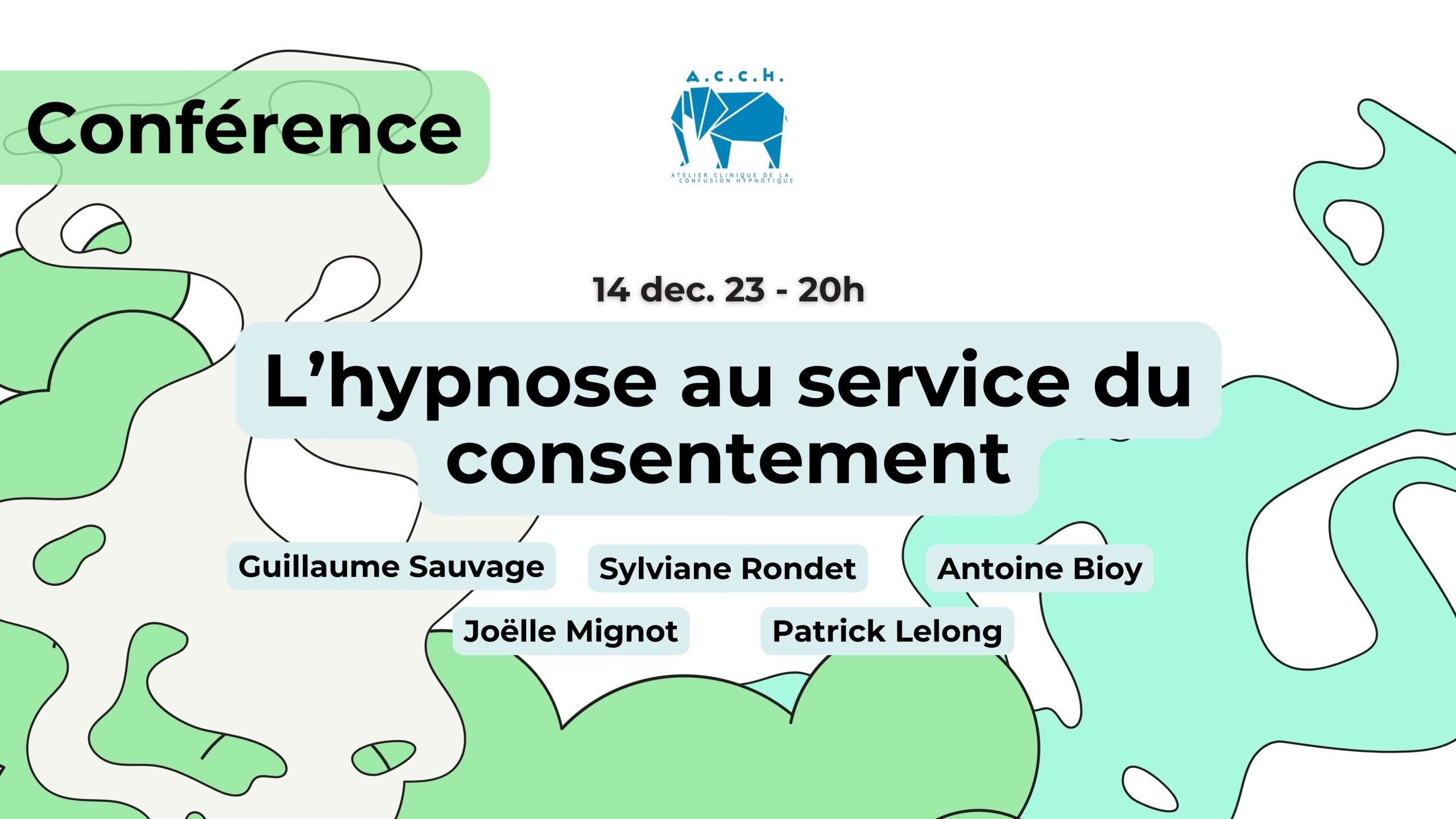 Conférence : L’hypnose au service du consentement.
